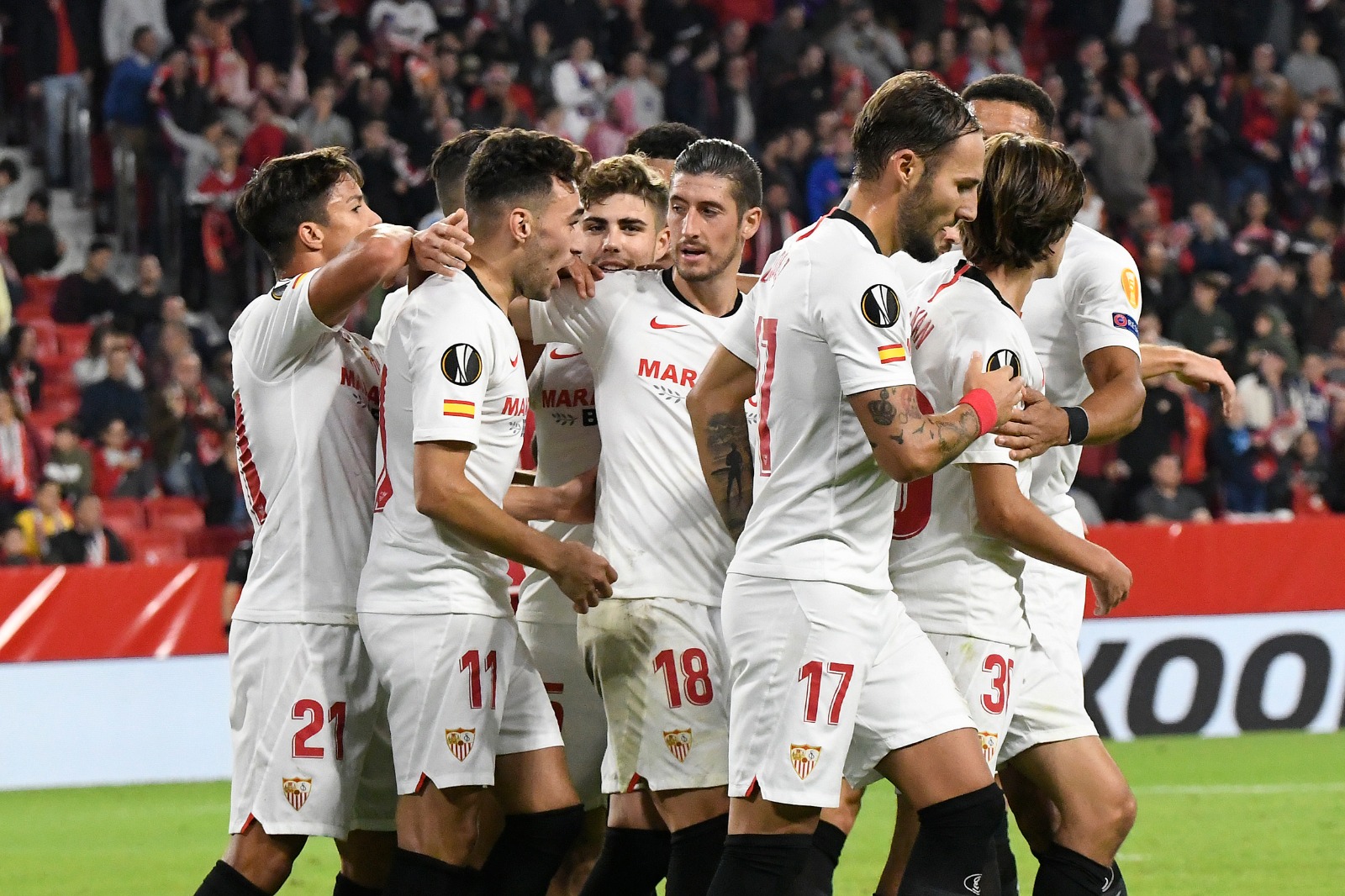 Afición en el estadio